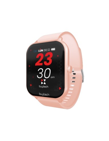 SMARTWATCH BUYTECH BY-ALFA-PK CASSA ROSA CINTURINO SILICONE