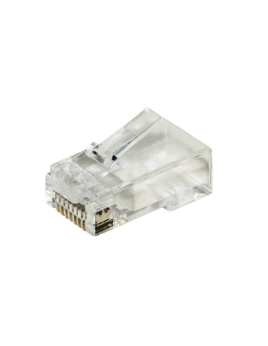 CONFEZIONE CONNETTORI PLUG RJ45 CAT.6 UTP 100PZ (LKPL8F)