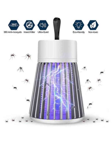 DISPOSITIVO LAMPADA ANTIZANZARE MOSQUITO KILLING LAMP YG-002 INSETTICIDA - BIANCO