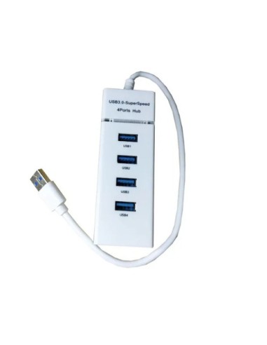 HUB 4 PORTE USB 3.0 (LE-663) BIANCO