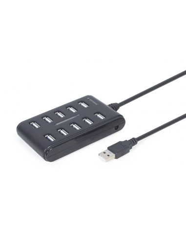 HUB 10 PORTE USB NERO (UHB-U2P10P-01)