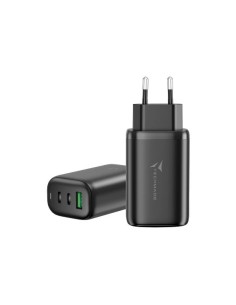 CARICABATTERIE USB-C/USB-A 65W FAST CHARGE (TM-P937-BK) NERO