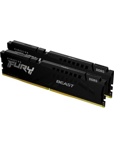 MEMORIA DDR5 16 GB FURY BEAST PC6000 MHZ KIT (2X8) (KF560C40BBK2-16)