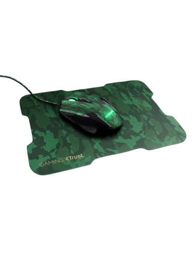 MOUSE GAMING GTX 781 RIXA CON TAPPETINO PER MOUSE (23611) CAMOUFLAGE