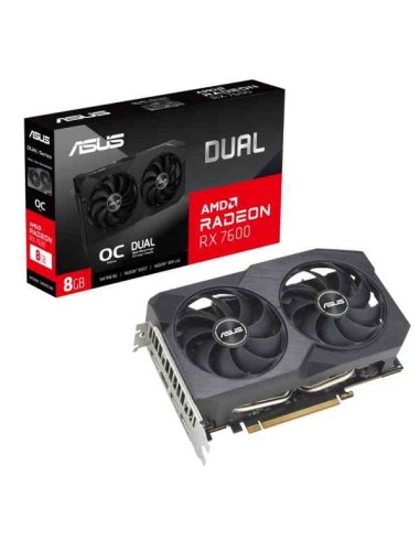 SCHEDA VIDEO RADEON RX7600 V2 DUAL OC EDITION 8GB (90YV0IH2-M0NA00)