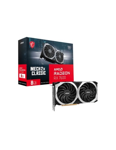 SCHEDA VIDEO RADEON RX7600 MECH 2X CLASSIC 8G OC 8GB (V502-094R)