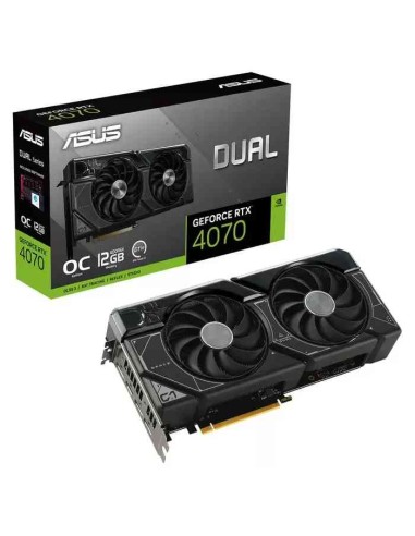 SCHEDA VIDEO GEFORCE RTX 4070 DUAL OC 12GB (90YV0IZ2-M0NA00)