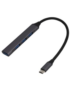 HUB 4 PORTE USB 3.0 SLIM TYPE-C AD USB3.0 + USB2.0 (LE-120)