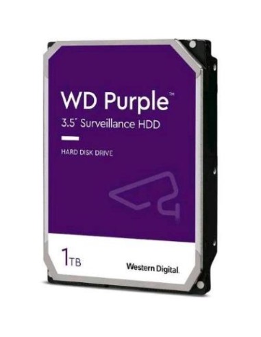 HARD DISK PURPLE 1 TB SATA 3 3.5" (WD11PURZ)