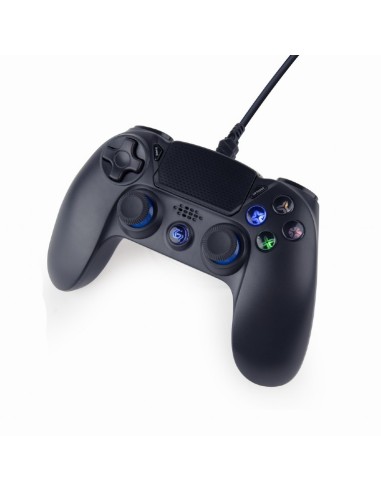 GAMEPAD JPD-PS4U-01 PER PLAYSTATION 4 PS4 E PC - CABLATO - NERO