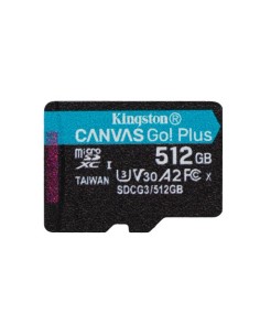 TRANS FLASH 512 GB CANVAS GO PLUS (SDCG3/512GBSP) CLASS 10 (SENZA ADATTATORE)