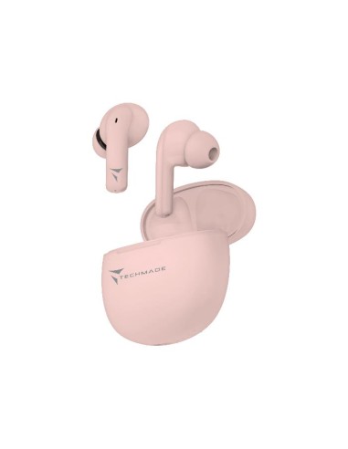 AURICOLARI BLUETOOTH EARBUDS CON BOX DI RICARICA ROSA (TM-K201E-PK)