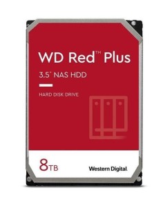 HARD DISK RED PLUS 8 TB SATA 3 3.5" NAS (WD80EFZZ) RICONDIZIONATO