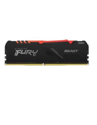 MEMORIA DDR4 32 GB FURY BEAST RGB 3200 MHZ (1X32) (KF432C16BBA/32)