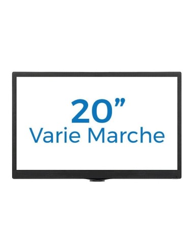 MONITOR 20" VARIE MARCHE - NO STAND/BASE - NO BOX - RICONDIZIONATO GR. A / A- GAR. 3 MESI (COLORI ASSORTITI)