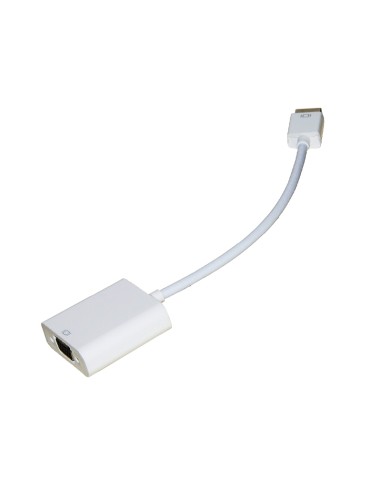 ADATTATORE HDMI MASCHIO - VGA FEMMINA CON AUDIO - JACK 3.5MM - BIANCO (LKADAT10B)