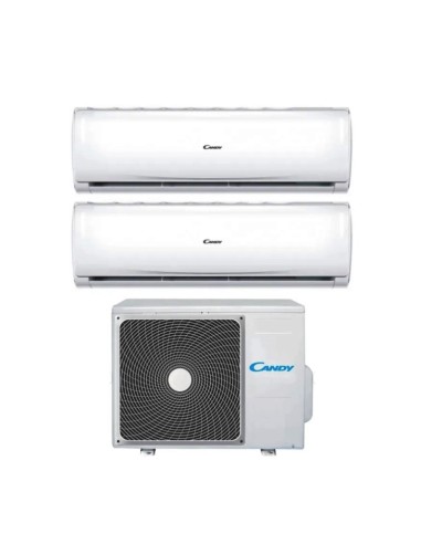 CLIMATIZZATORE CY-2T14OUT DUAL SPLT - PURA WIFI - 2 UNITA' INTERNE + 1 ESTERNA - 9000 BTU - A++/A+