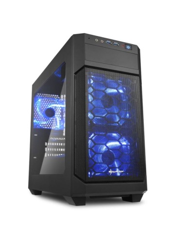 CASE V1000 WINDOW MICRO ATX NO ALIMENTATORE - NERO