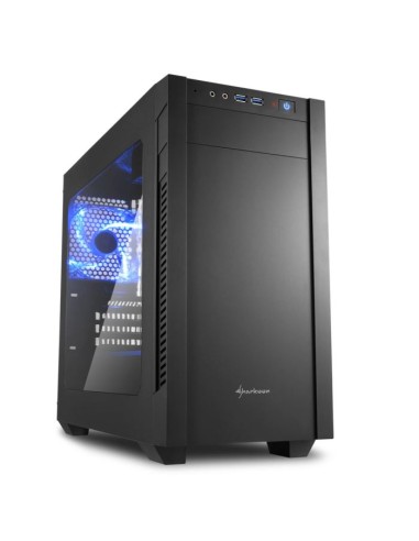 CASE S1000 WINDOW MICRO ATX NO ALIMENTATORE - NERO