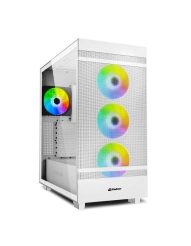 CASE GAMING REBEL C50 WHITE RGB ATX BIANCO NO ALIMENTATORE