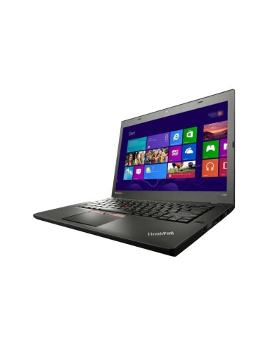 NOTEBOOK THINKPAD T450 INTEL CORE I5-5300U 14" 8GB 256GB SSD WINDOWS COA - RICONDIZIONATO - GAR. 6 MESI