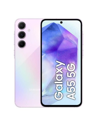 SMARTPHONE GALAXY A55 256GB 5G LILLA (SM-A556BLVCEUE)