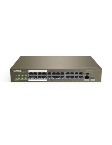 SWITCH RETE 24 PORTE 10/100 POE - 1 PORTA GE/SFP (TEF1126P-24-250W) RACKMOUNT