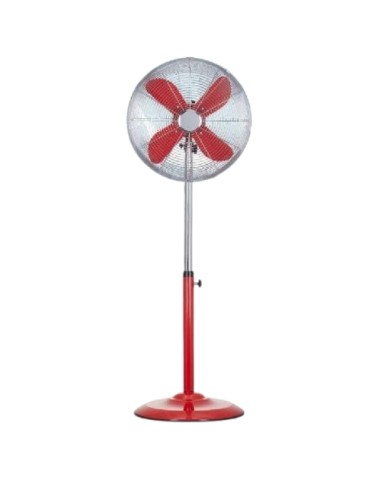 VENTILATORE A PIANTANA VP40CR - 40 CM. - ROSSO