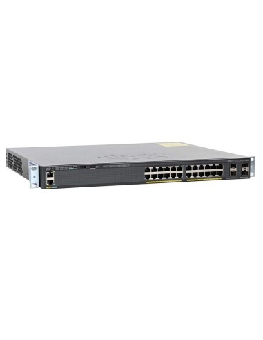 (RICONDIZIONATO) SWITCH RETE CATALYST 2960-X 24 PORTE GBIT POE 370W + 4 SFP