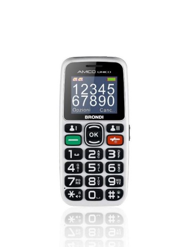 CELLULARE AMICO UNICO DUAL SIM BIANCO