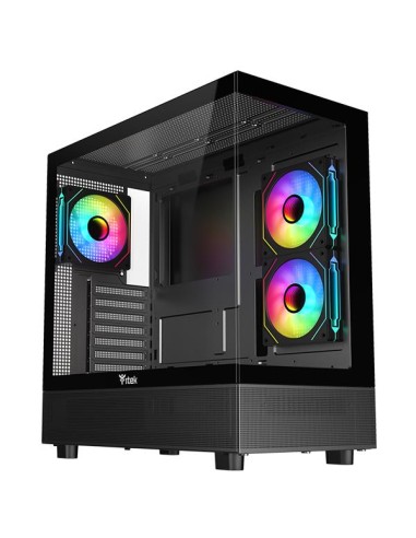 CASE GAMING TOWER SHOWBUI 42B - NO ALIMENTATORE - ARGB FAN - NERO (ITGCASB42B)