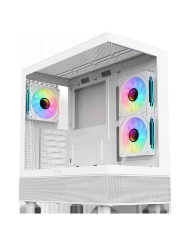 CASE GAMING TOWER SHOWBUI 42W - NO ALIMENTATORE - ARGB FAN - BIANCO (ITGCASB42W)