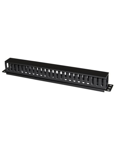 PANNELLO PASSACAVI 1 UNITA A GABBIA PER RACK CON COPERCHIO SCORREVOLE 25 SLOT (LKORG1UL)