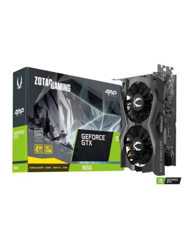 SCHEDA VIDEO GEFORCE GTX1650 GAMING AMP CORE 4 GB DDR6 (ZT-T16520J-10L)