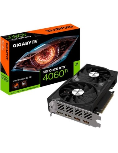 SCHEDA VIDEO GEFORCE RTX 4060 TI WINDFORCE OC 8 GB (GV-N406TWF2OC-8GD)