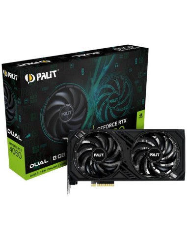 SCHEDA VIDEO GEFORCE RTX 4060 8 GB DUAL (NE64060019P1-1070D)