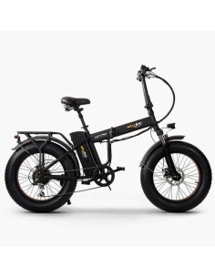 BICI ELETTRICA CON PEDALATA ASSISTITA FAT BIKE SKYJET 20" NITRO - 250W - NERO