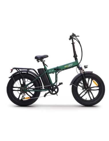 BICI ELETTRICA CON PEDALATA ASSISTITA FAT BIKE SKYJET 20" NITRO PRO - 250W - VERDE