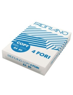 CARTA A4 COPY ORGANIZER 4 FORI 80 GR./M - 500 FOGLI