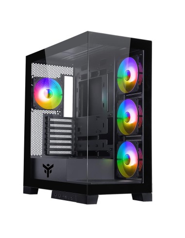 CASE GAMING TOWER SHOWBUI 45B - NO ALIMENTATORE - ARGB FAN - NERO (ITGCASB45B)