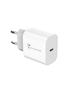 CARICABATTERIE 20W 1 PORTA USB-C FAST CHARGE (TM-381B)