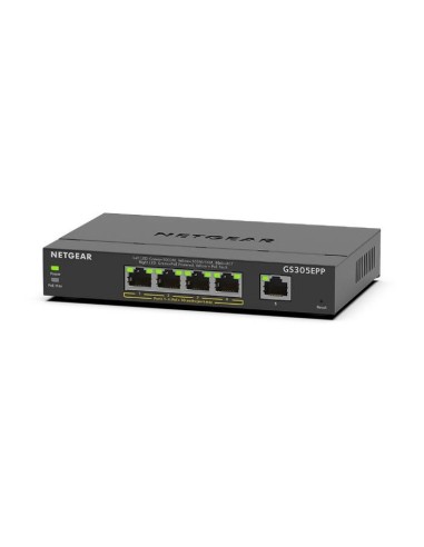 SWITCH RETE 5 PORTE 10/100/1000 GS305EPP-100PES POE