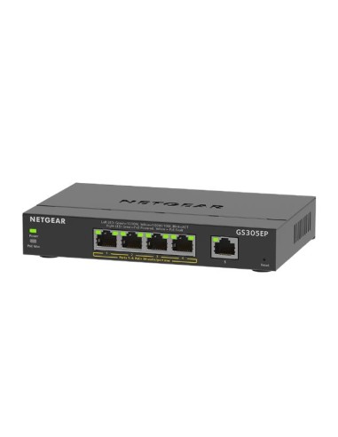 SWITCH RETE 5 PORTE 10/100/1000 GS305EP-100PES POE