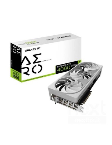 SCHEDA VIDEO GEFORCE RTX 4080 SUPER AERO OC 16 GB (GV-N408SAERO OC-16GD)