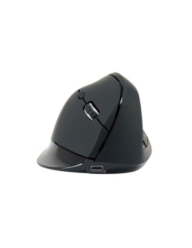 MOUSE BLUETOOTH LORCAN03B ERGONOMICO 6 PULSANTI RICARICABILE NERO