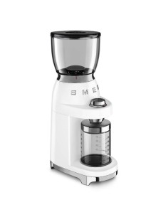 MACINACAFFE' 50' STYLE BIANCO ACCIAIO INOX (CGF01WHEU)