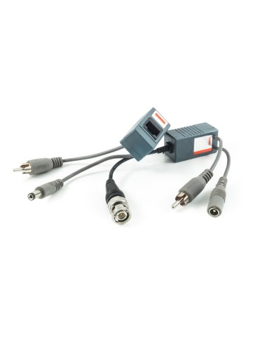 TRASMETTITORE VIDEO/AUDIO BALUN (COPPIA) ALIMENTATO AS-UTP121