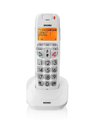 TELEFONO CORDLESS BRAVO BRIGHT BIANCO