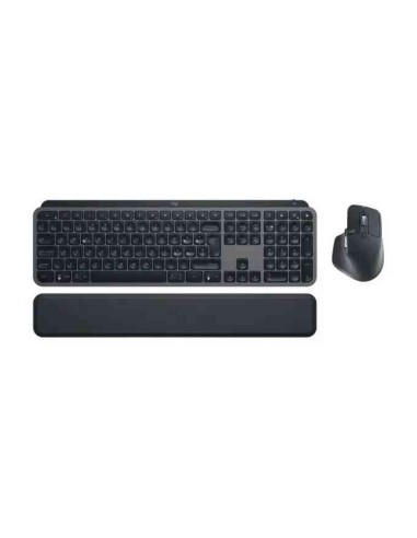 KIT MX KEYS S COMBO TASTIERA + MOUSE WIRELESS GRIGIO SCURO (920-0011609)