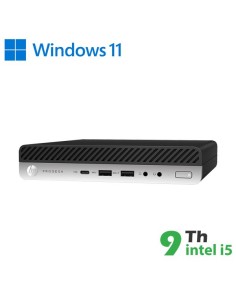 PC HP 600-800 G5 MINI PC INTEL CORE I5-9X00T 16GB 960GB SSD WINDOWS 11 PRO - RICONDIZIONATO - GAR. 12 MESI (RN65535111)